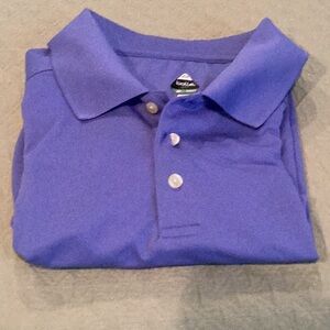 Classic Purple Polo Shirt for Men. H